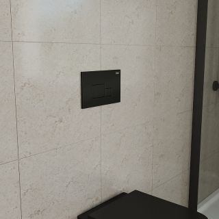 Клавиша смыва DQ Quadro DB1519025 Черная